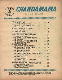 February 1972 English Chandamama magazine page 5