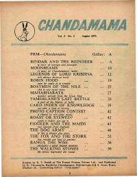 August 1972 English Chandamama magazine page 5