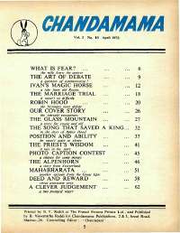 April 1973 English Chandamama magazine page 5