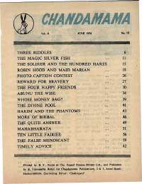 June 1974 English Chandamama magazine page 5