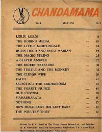 July 1974 English Chandamama magazine page 5