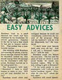 January 1976 English Chandamama magazine page 19