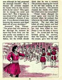 June 1977 English Chandamama magazine page 31
