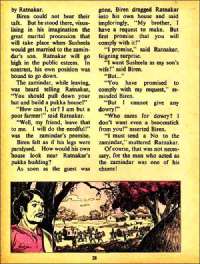 November 1977 English Chandamama magazine page 38