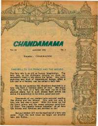 August 1979 English Chandamama magazine page 3