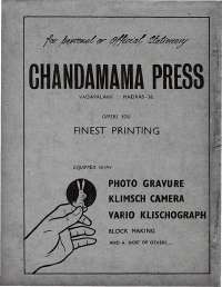 January 1971 Hindi Chandamama magazine page 2